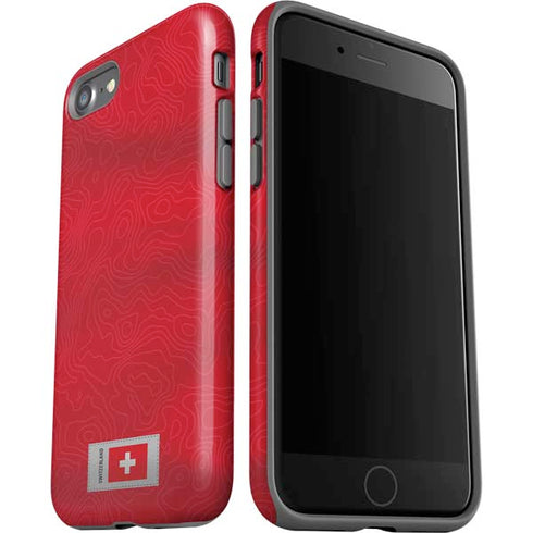 Switzerland Soccer Flag iPhone SE (2nd & 3rd Gen) Pro Case